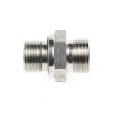 XGEV-..LM-WD - Straight male adaptor connectors, profile sealing ring form E acc. ISO 1179-2, ISO 8434-1-SDS-E