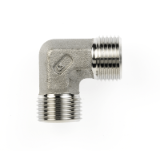 XWV-..L/S - Elbow connectors, ISO 8434-1-E