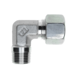 NC-WEV-..LRK - Male adaptor elbow fittings, taper thread sealing form C acc. DIN 3852-2
