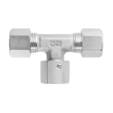 NC-ETKO-..L/S - Adjustable T fittings with taper and O-ring