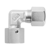 NC-EWKO-..L/S - Adjustable elbow fittings with taper and O-ring