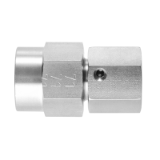 EMAKO-..LR/SR - Racores para manómetro ajustables con junta cónica y junta tórica, junta con anillo con borde de obturación metálico