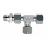 ELV-..LR/SR - Adjustable male adaptor standpipe L fittings with male adaptor connector, sealing edge form B acc. DIN 3852-2