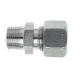 GEV-..LRK - Straight male adaptor fittings, taper thread sealing form C acc. DIN 3852-2, ISO 8434-1-SDSC